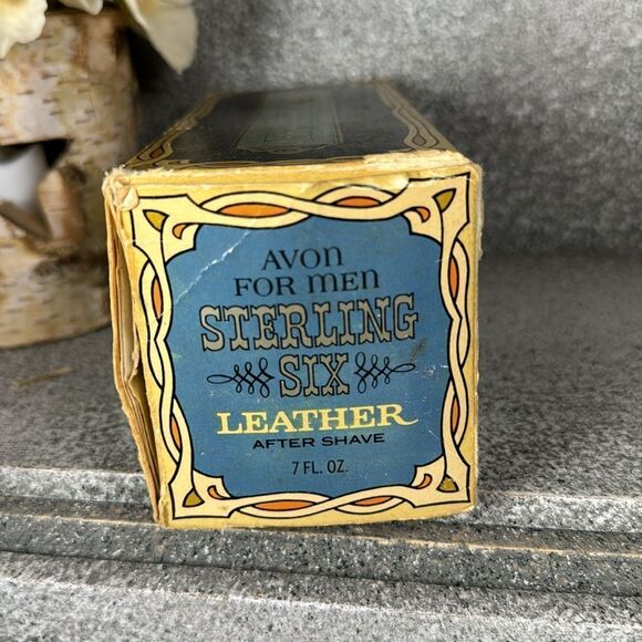 Vintage Avon Sterling Six II Tai Winds After Shave Full  W/ box, 7 floz - Picture 5 of 6